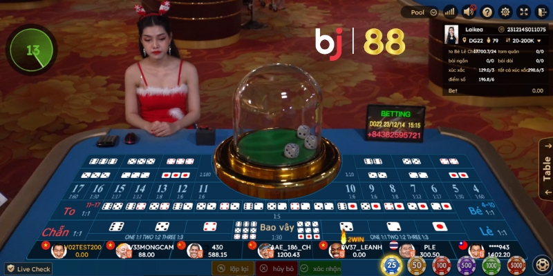 Tài Xỉu Online BJ88 – Cách Chinh Phục Tài Xỉu Đơn Giản 3 Các cửa cược hấp dẫn trong Tài Xỉu online BJ88
